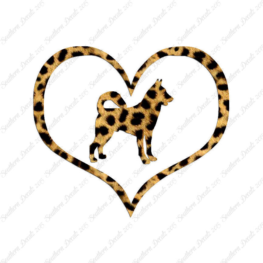 Canaan Dog Heart Love
