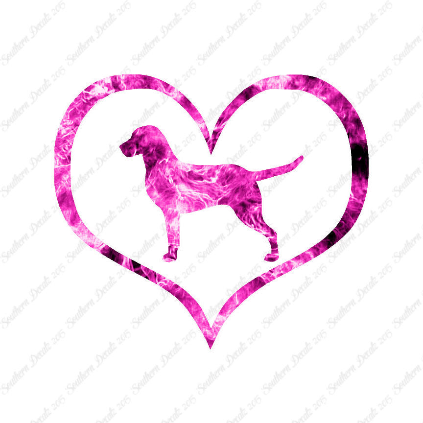 Chesapeake Bay Retriever Dog Heart Love