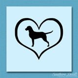 Chesapeake Bay Retriever Dog Heart Love