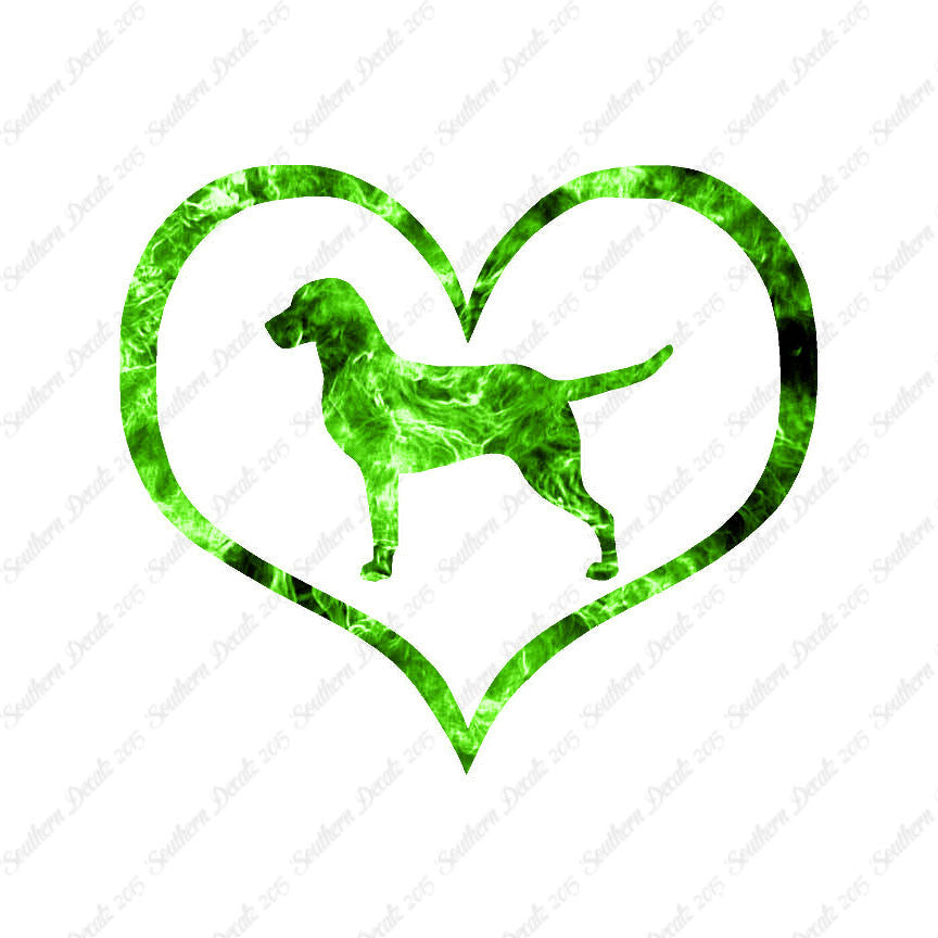 Chesapeake Bay Retriever Dog Heart Love