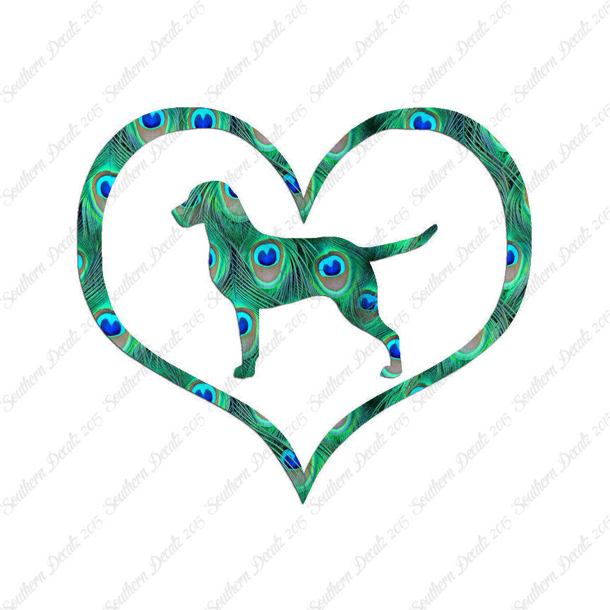 Chesapeake Bay Retriever Dog Heart Love