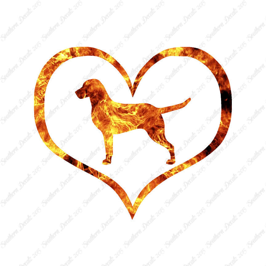 Chesapeake Bay Retriever Dog Heart Love