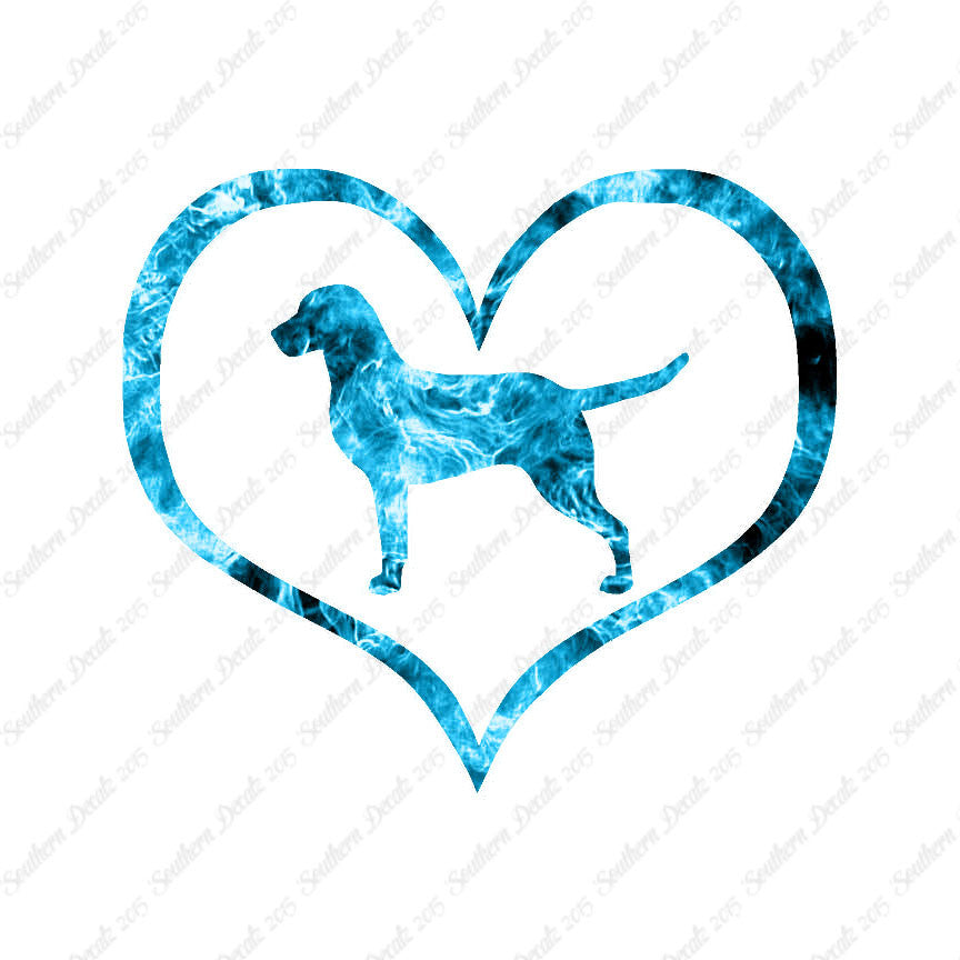 Chesapeake Bay Retriever Dog Heart Love