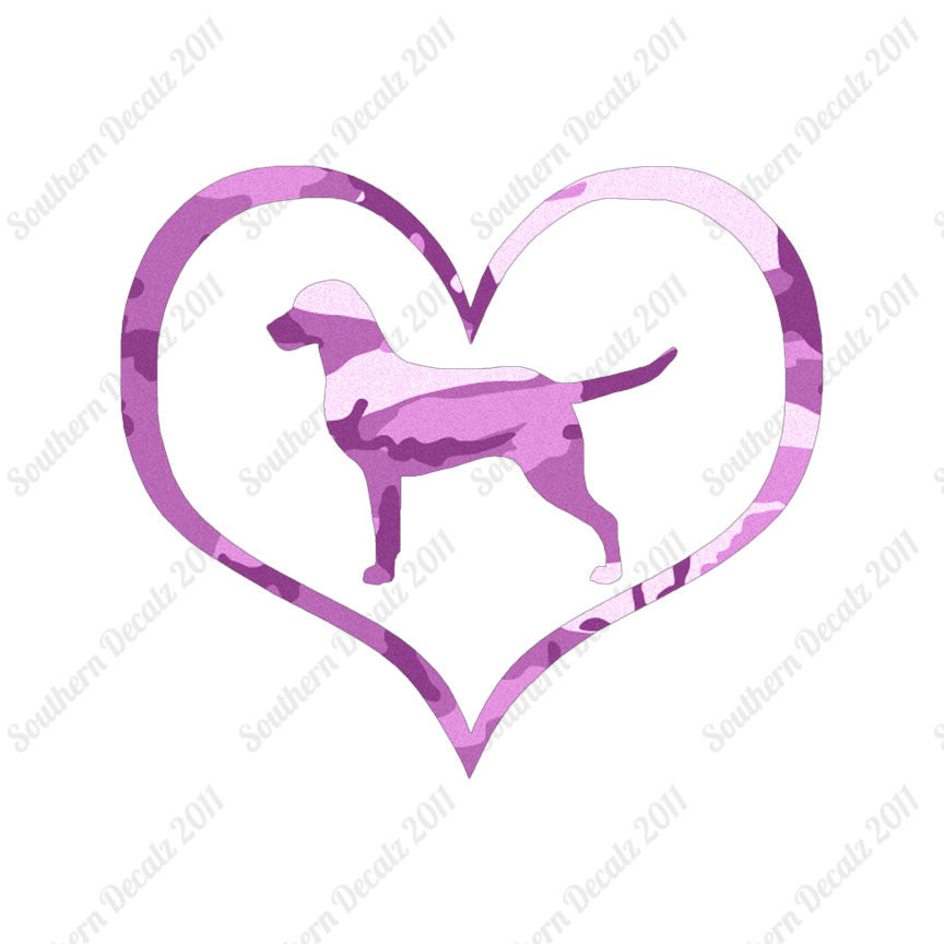 Chesapeake Bay Retriever Dog Heart Love