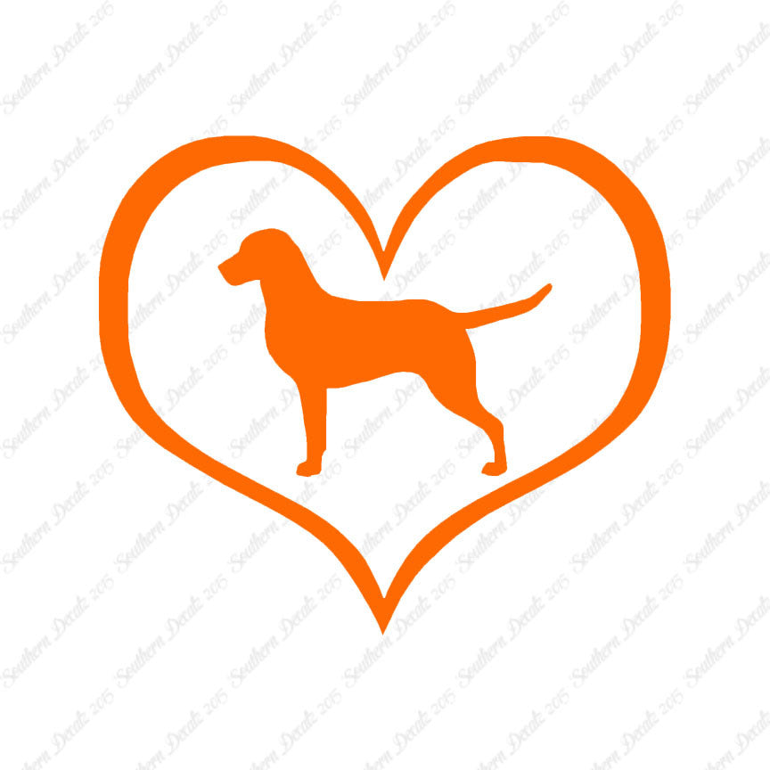 Chesapeake Bay Retriever Dog Heart Love