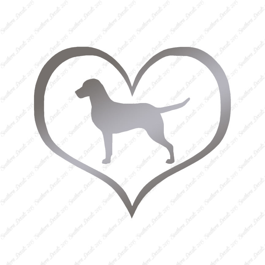 Chesapeake Bay Retriever Dog Heart Love