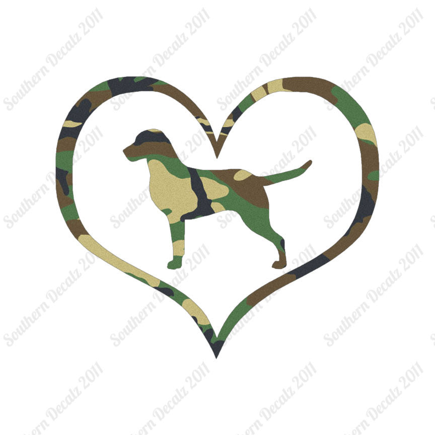 Chesapeake Bay Retriever Dog Heart Love