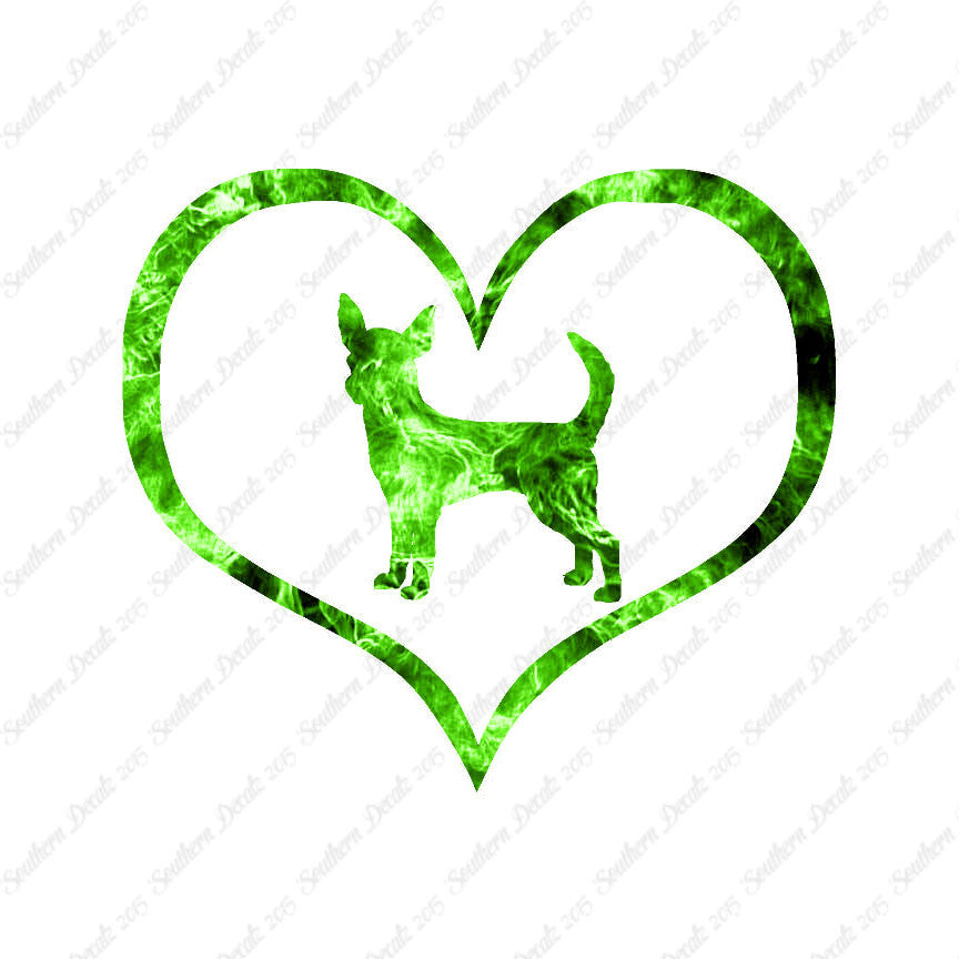 Chihuahua Dog Heart Love