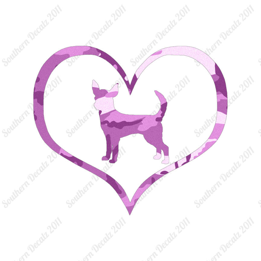 Chihuahua Dog Heart Love