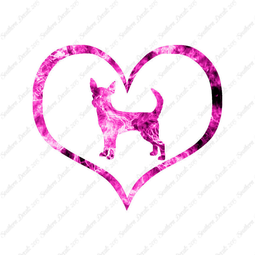 Chihuahua Dog Heart Love
