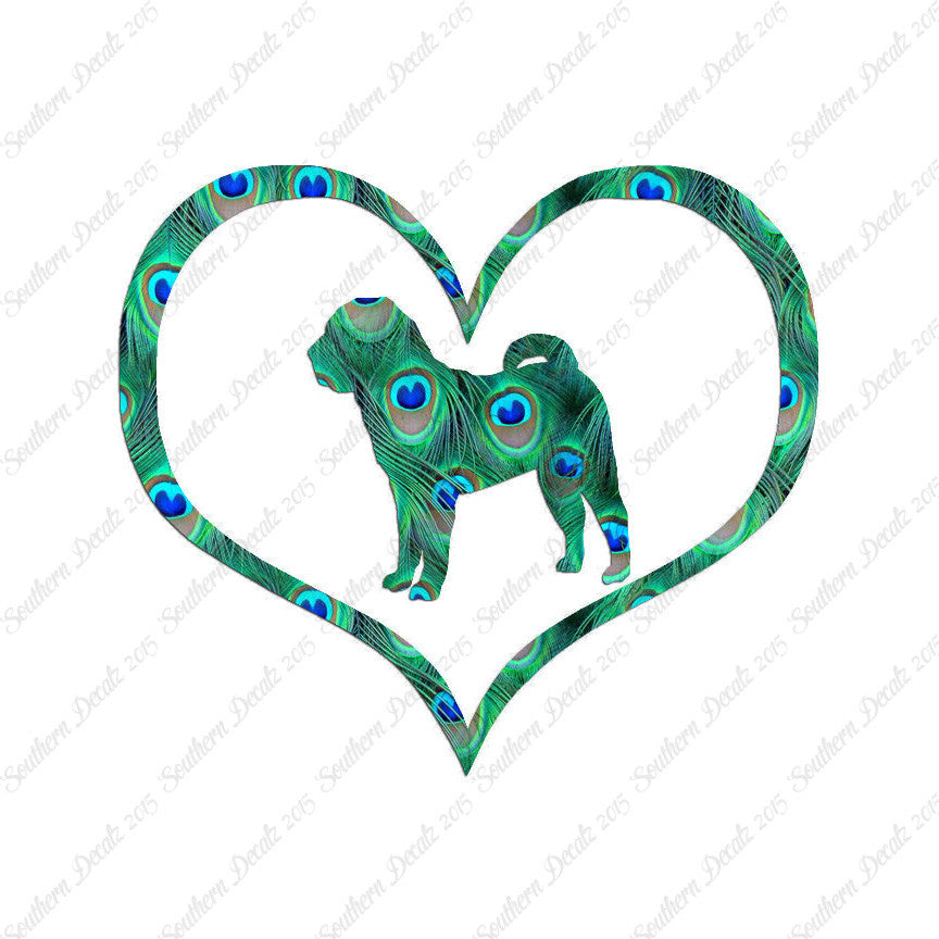 Chinese Shar Pei Dog Heart Love