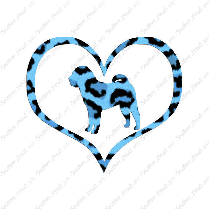 Chinese Shar Pei Dog Heart Love