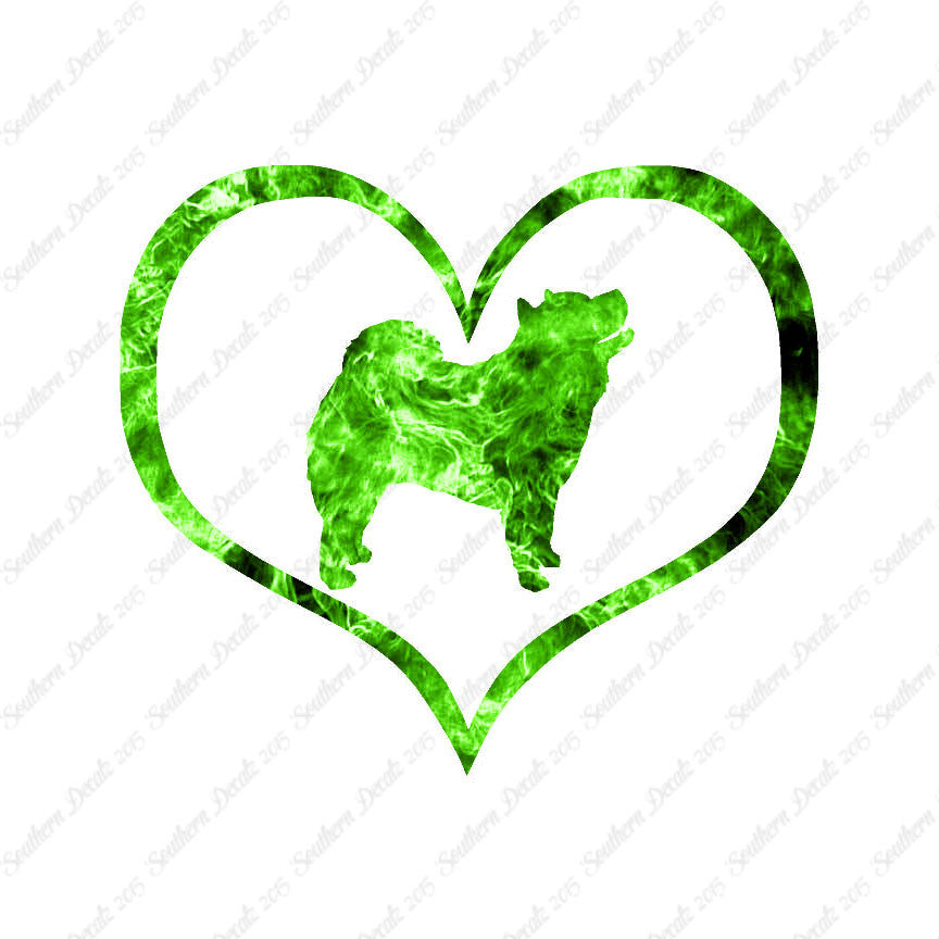 Chow Chow Dog Heart Love