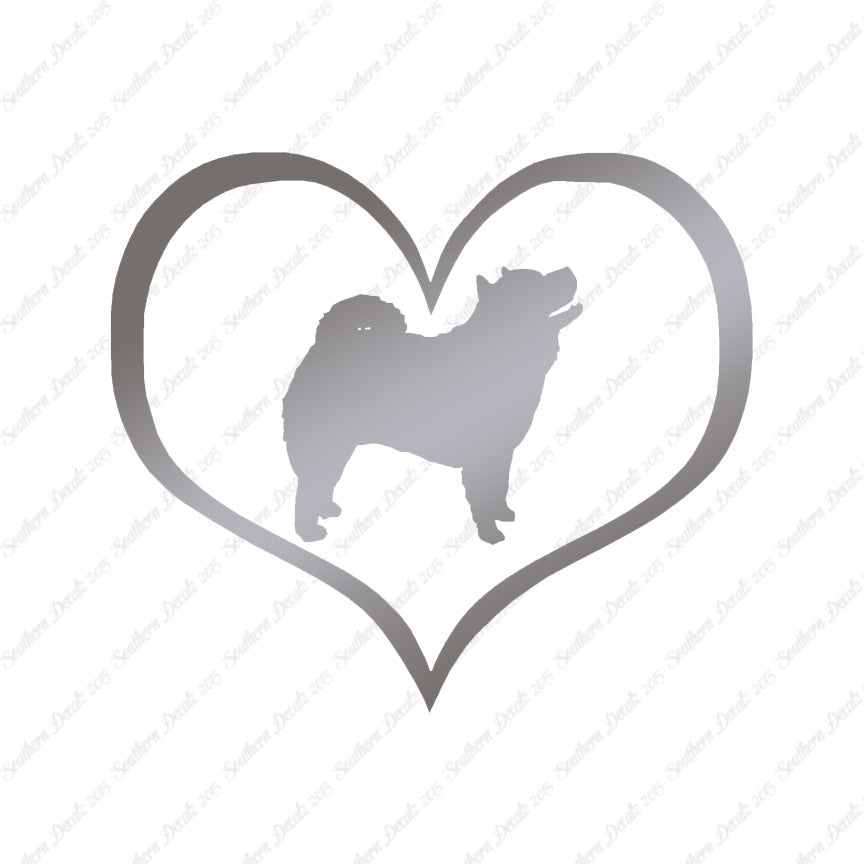Chow Chow Dog Heart Love