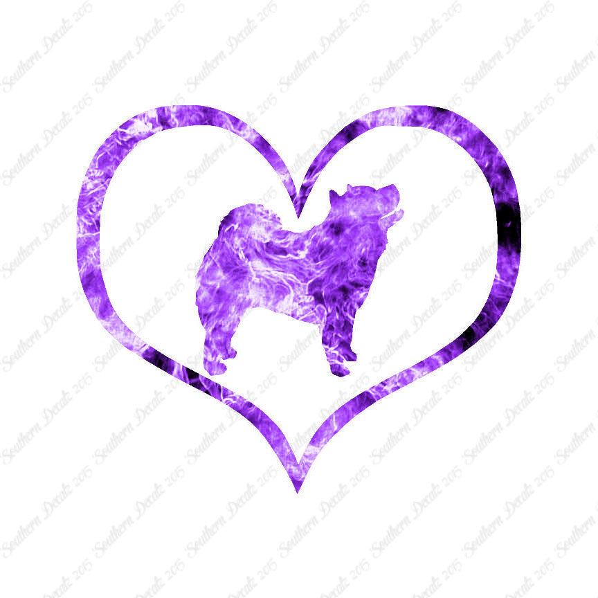 Chow Chow Dog Heart Love