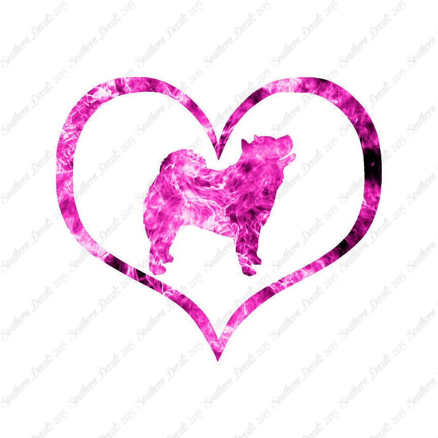 Chow Chow Dog Heart Love