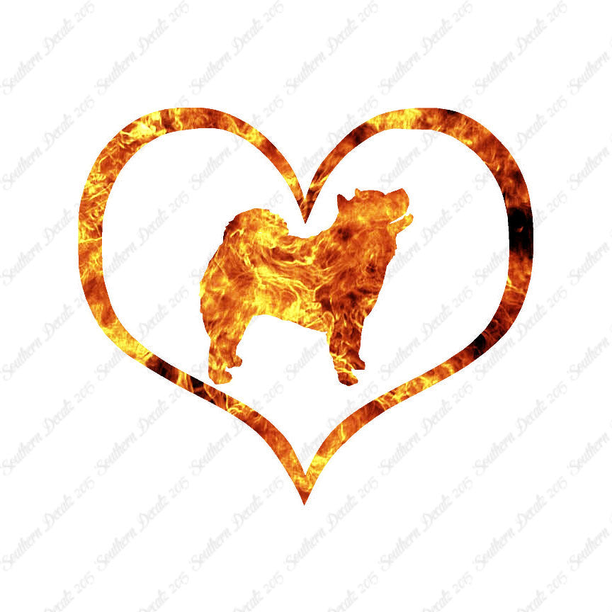 Chow Chow Dog Heart Love