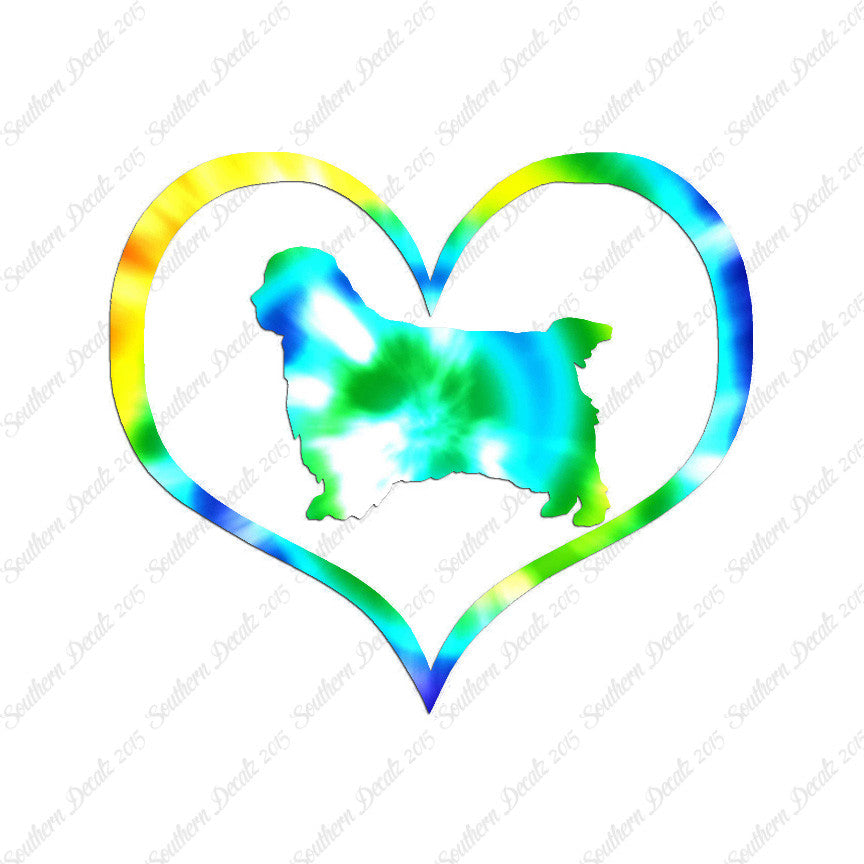 Clumber Spaniel Dog Heart Love