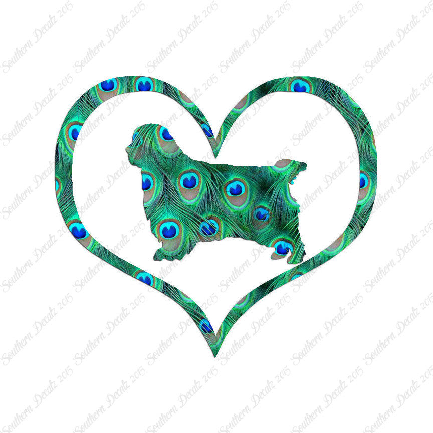 Clumber Spaniel Dog Heart Love