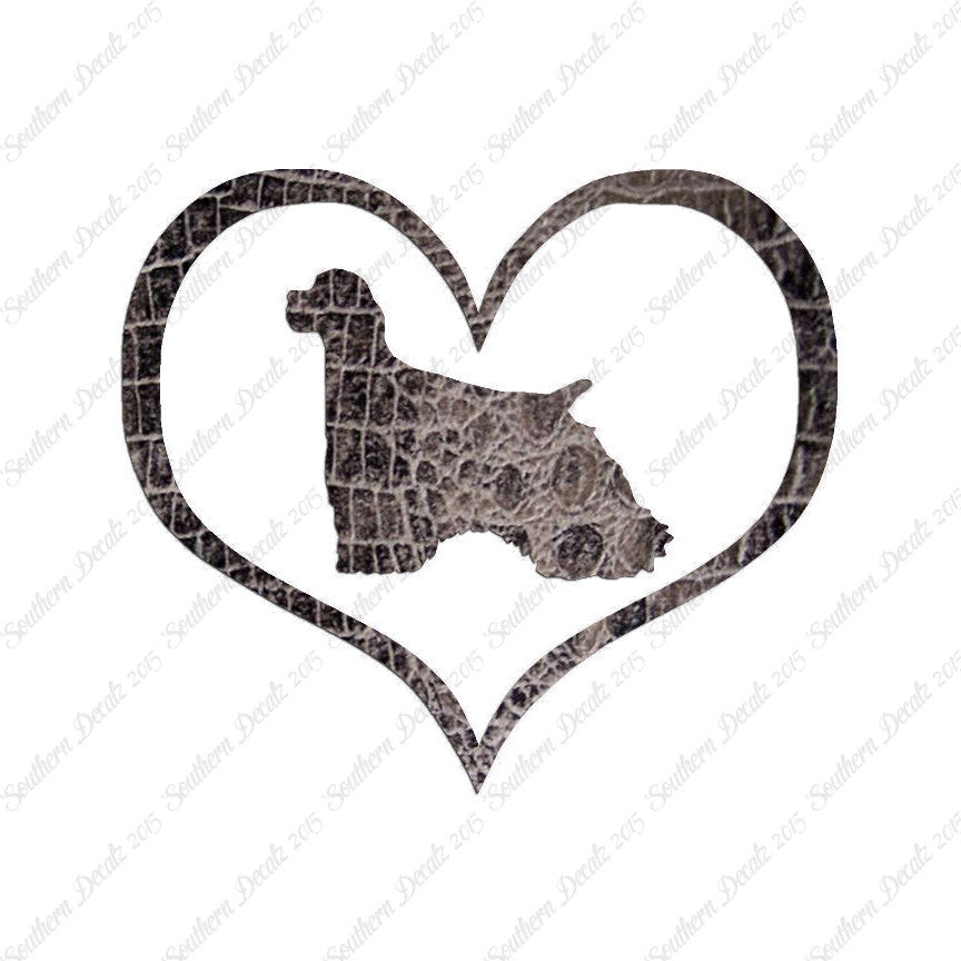 Cocker Spaniel Dog Heart Love