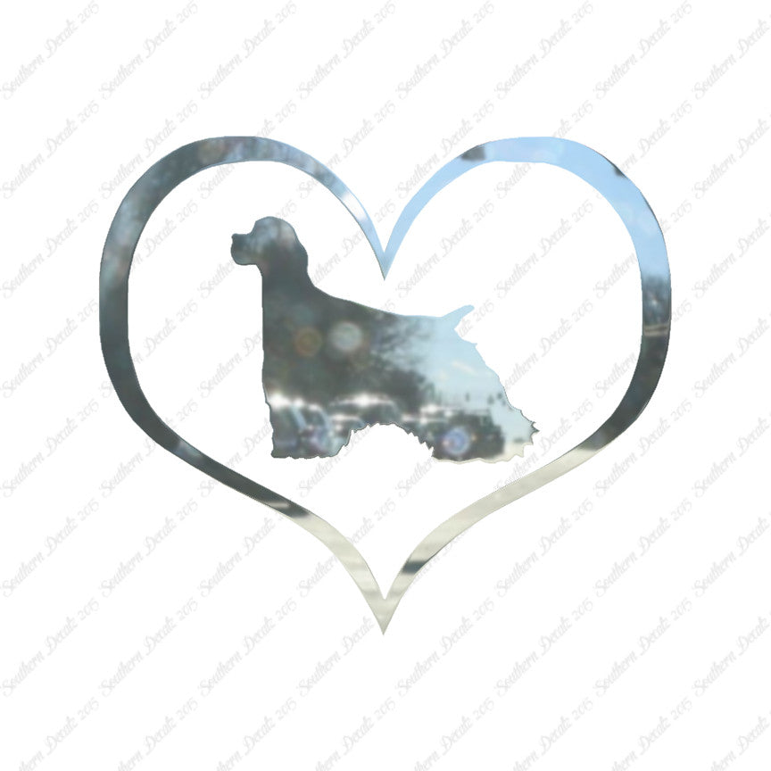 Cocker Spaniel Dog Heart Love