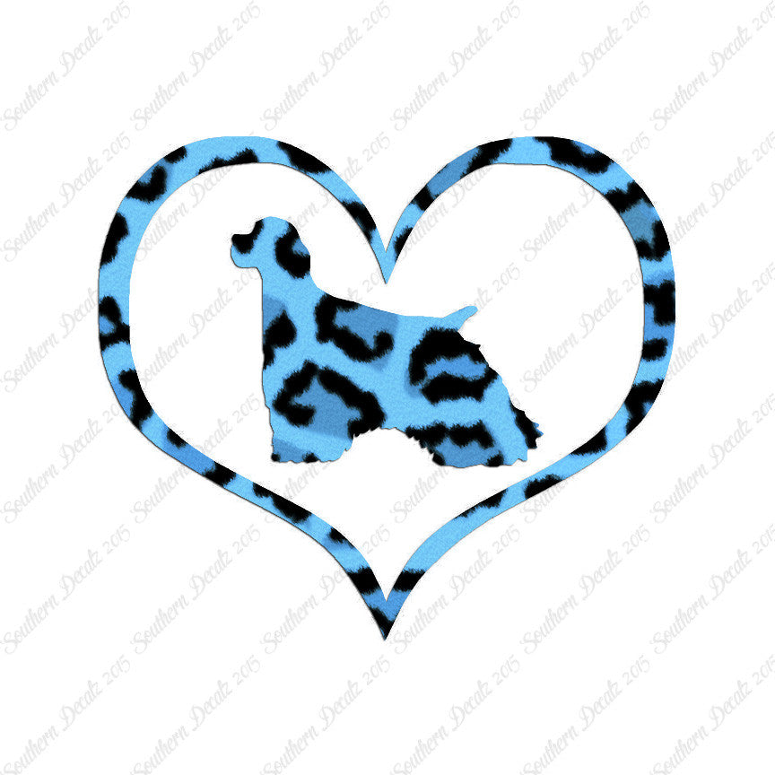 Cocker Spaniel Dog Heart Love