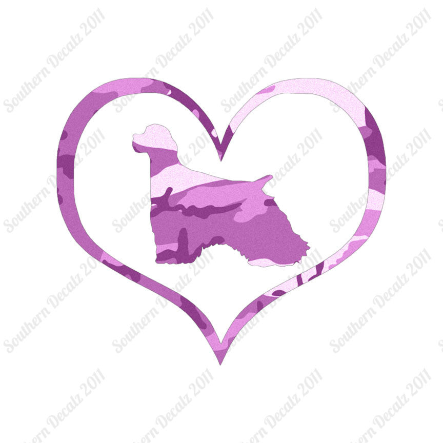 Cocker Spaniel Dog Heart Love