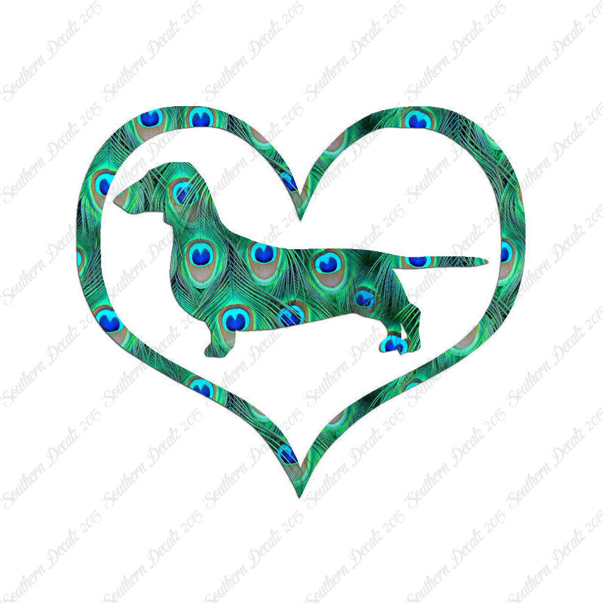 Dachshund Dog Heart Love