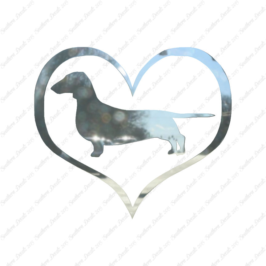 Dachshund Dog Heart Love