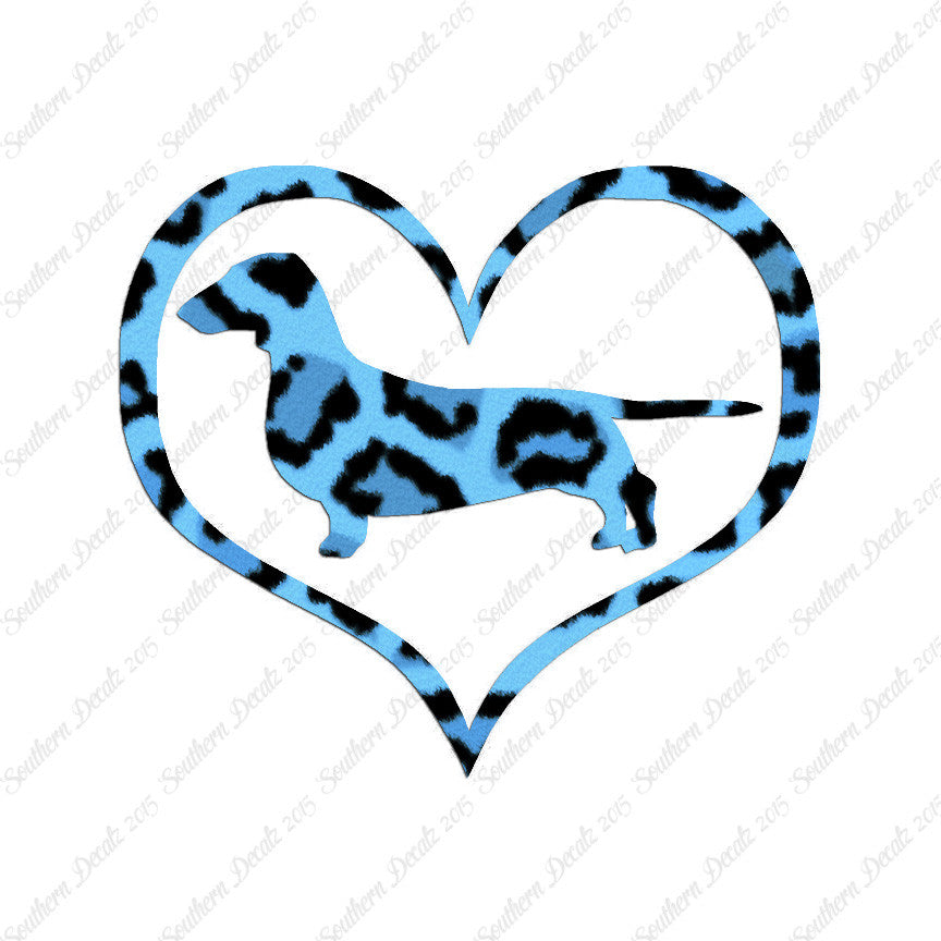Dachshund Dog Heart Love