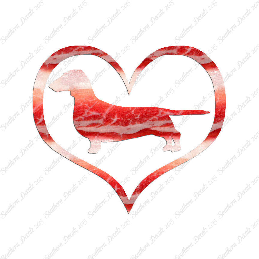Dachshund Dog Heart Love