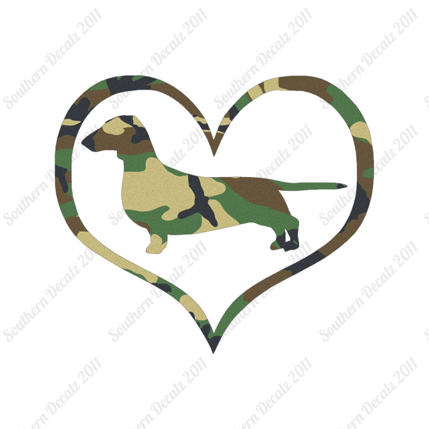Dachshund Dog Heart Love