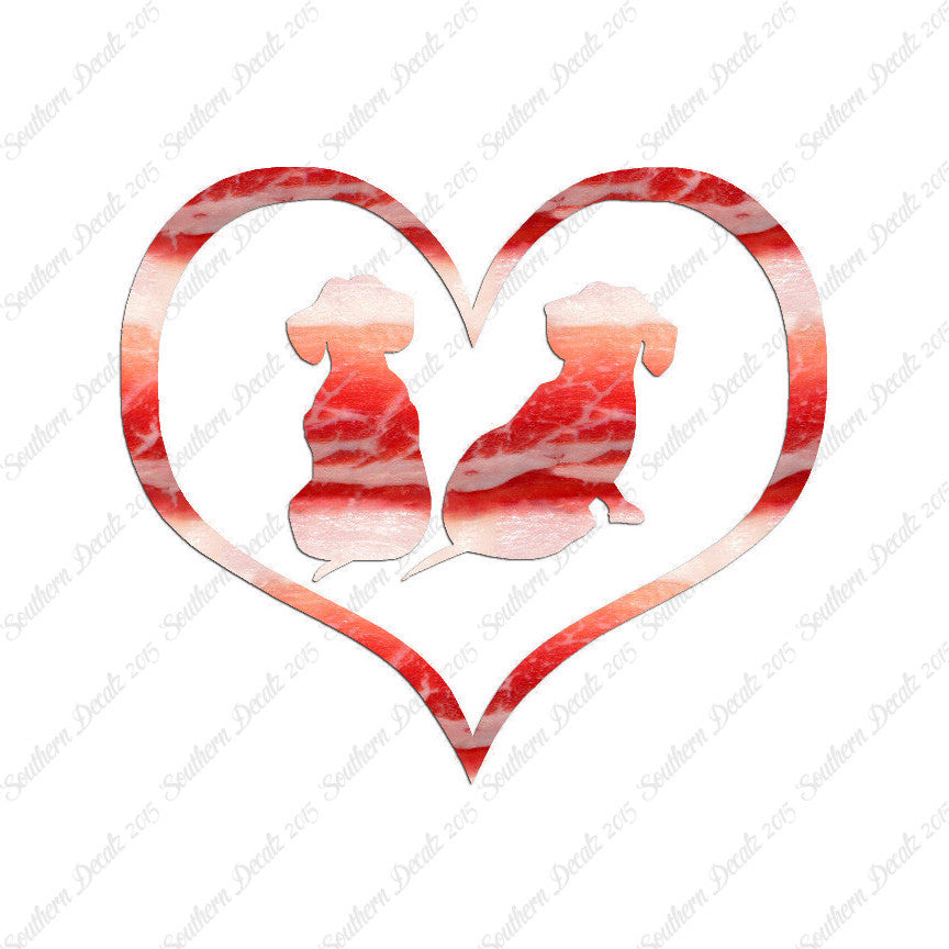 Dachshund Puppies Heart