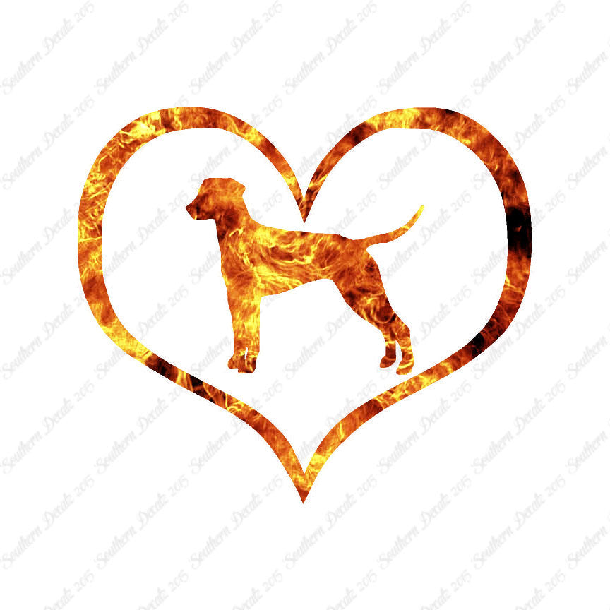 Dalmatian Dog Heart Love