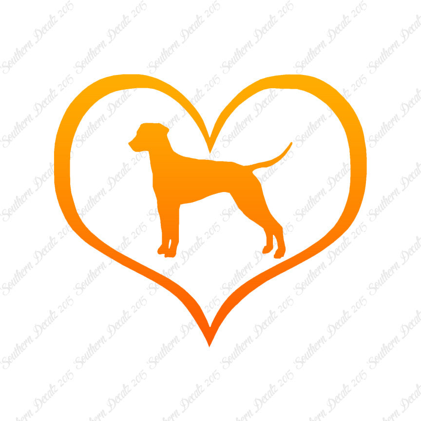 Dalmatian Dog Heart Love