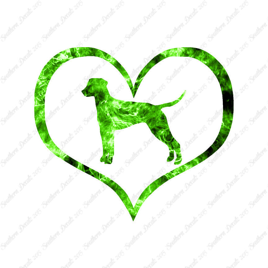 Dalmatian Dog Heart Love
