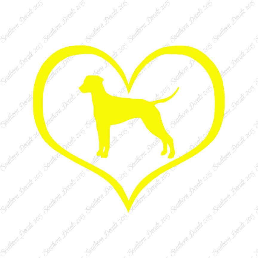 Dalmatian Dog Heart Love