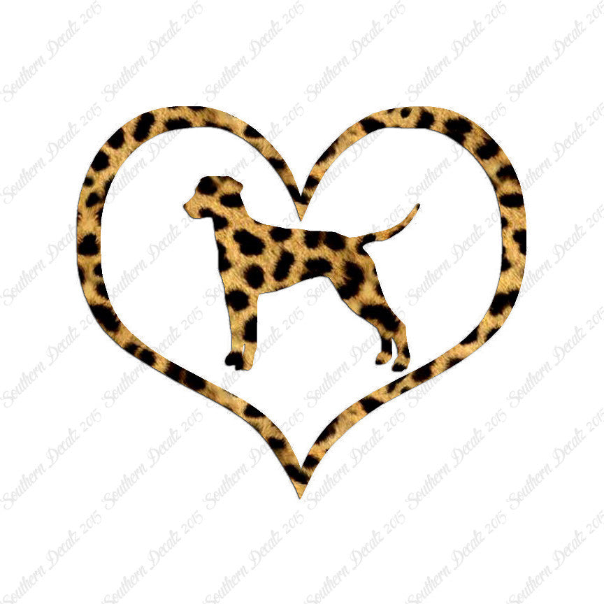 Dalmatian Dog Heart Love
