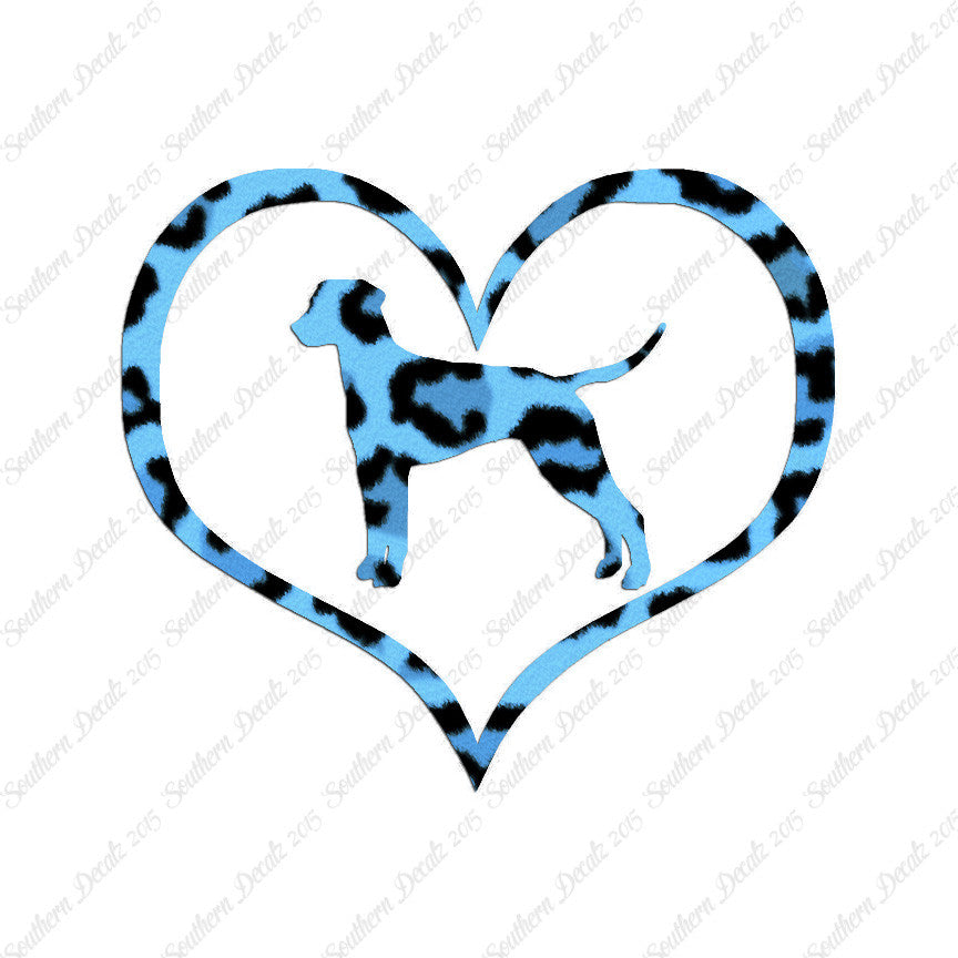 Dalmatian Dog Heart Love