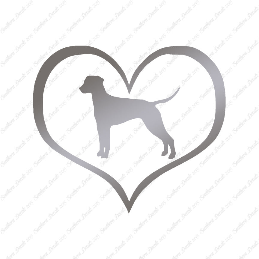 Dalmatian Dog Heart Love
