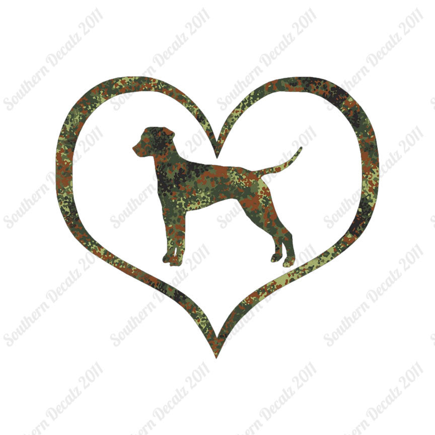 Dalmatian Dog Heart Love