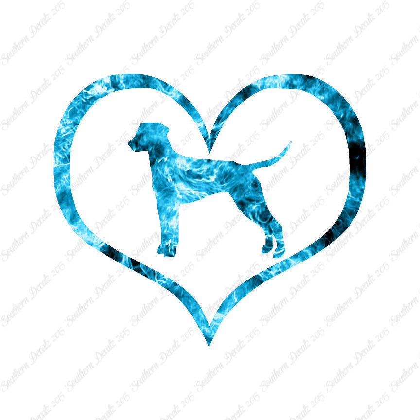 Dalmatian Dog Heart Love