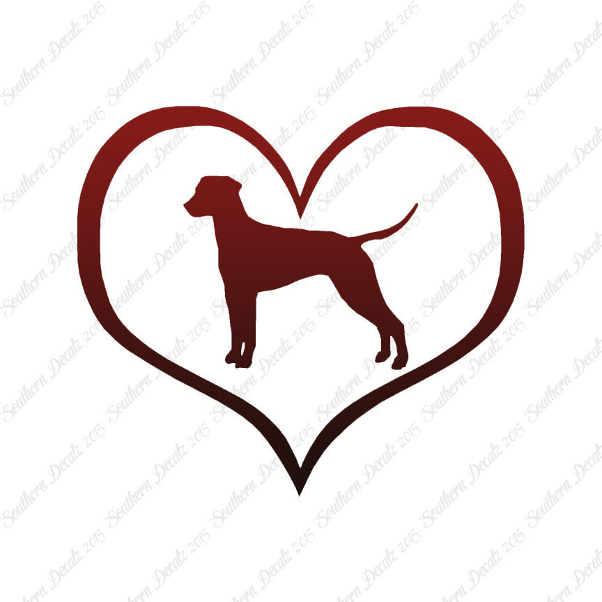 Dalmatian Dog Heart Love