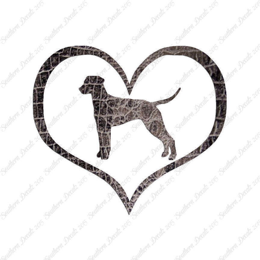 Dalmatian Dog Heart Love