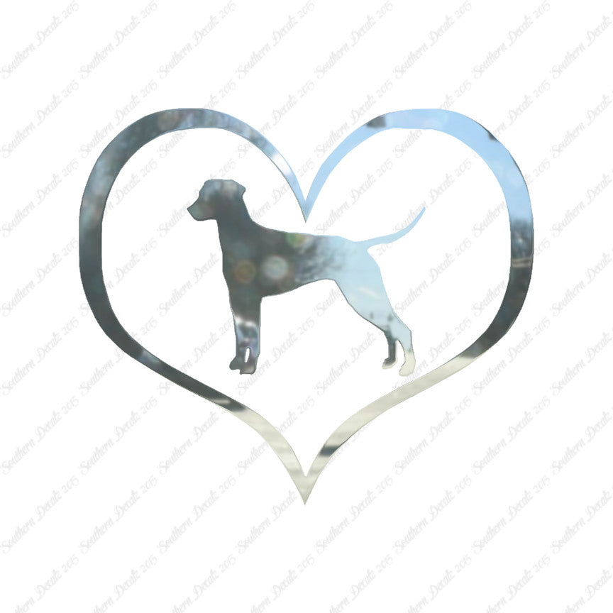 Dalmatian Dog Heart Love