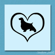English Springer Spaniel Dog Heart Love