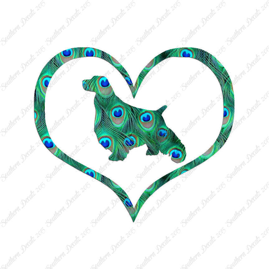 English Springer Spaniel Dog Heart Love