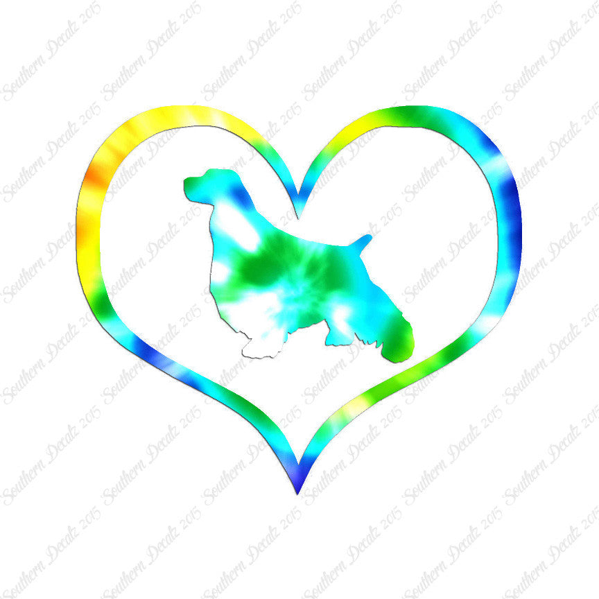 English Springer Spaniel Dog Heart Love