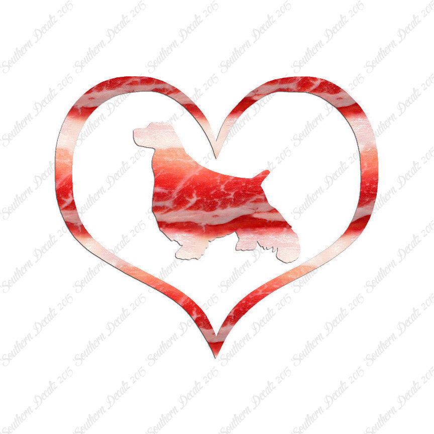 English Springer Spaniel Dog Heart Love