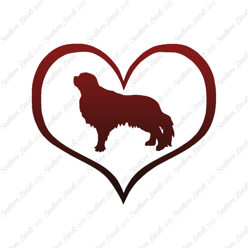 English Toy Fox Spaniel Dog Heart Love